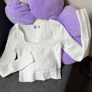 NEW Tiger mist white long sleeve